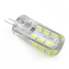 Mini pegamento de silicio G4 2W 24 2835 SMD LED luz del punto de la lámpara